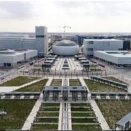ADFA buildings at Kuwait University new campus